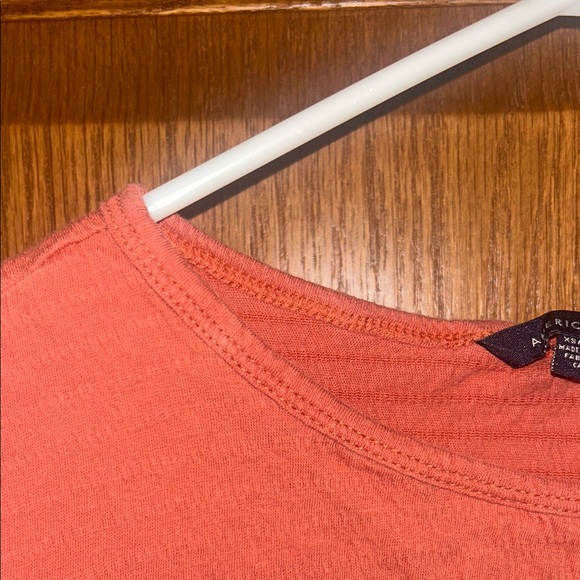 American Eagle Outfitters Terracotta Crop Top - Picture 4 of 6